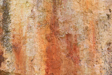 Rusty Stone background, rough coating texture.