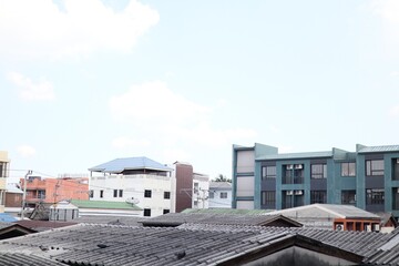 Fototapeta premium view of the old town country