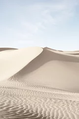 Selbstklebende Fototapete Sandige Wüste Blick auf schöne Sanddünen im Sands Dunes National Park