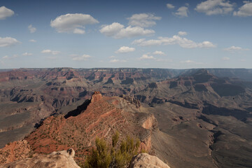 Fototapeta na wymiar Panoramic view of nice Grand Canyon State park , USA