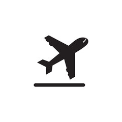 plane icon symbol sign vector