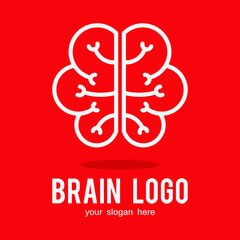 Brain logo icon design inspiration