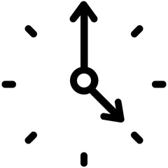 
Clock Vector Icon
