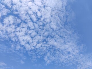 blue sky with clouds