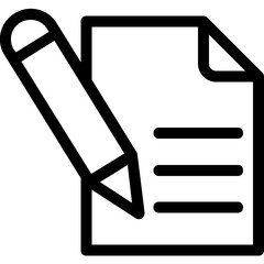 
Documents Line Vector Icon
