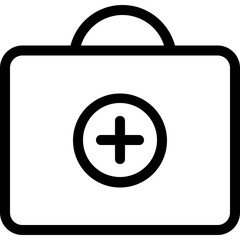 Fototapeta premium First Aid Vector Icon 