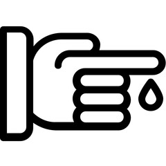 
Bleeding Vector Icon

