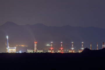 Mine Mae Moh coal-fired power plant in Thailand