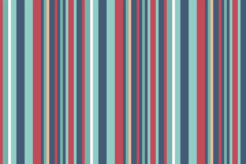 Stripes vector seamless pattern. Striped background of colorful lines. Print for interior design, fabric.