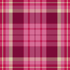 Plaid pattern seamless. Check fabric texture. Stripe square background. Vector textile design.
