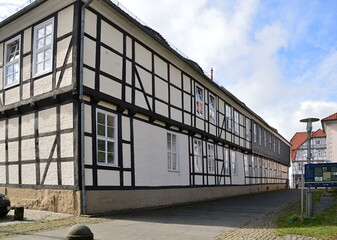 Naklejka premium Die Altstadt von Gifhorn, Niedersachsen