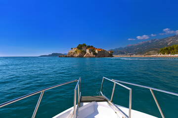 Obraz premium Island Sveti Stefan - Montenegro