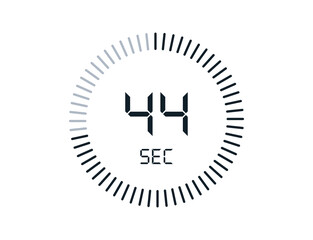 44 second timers Clocks, Timer 44 sec icon