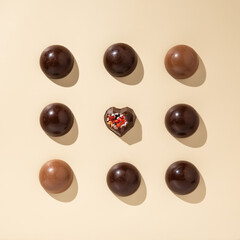 Chocolate candies