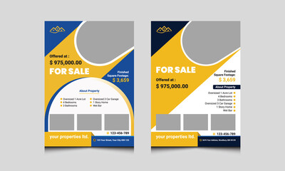 Real Estate Flyer Template