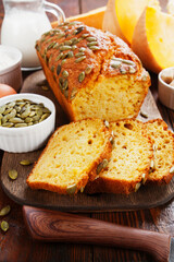 Sweet pumpkin cake