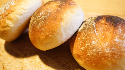 焼き立ての手作りパン