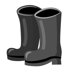 Rubber boots