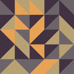 Fototapeta premium Abstract Geometric Pattern generative computational art illustration