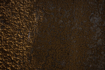 The texture of a stone wall, flooring, concrete destruction, metal corrosion and rusty antiquity, the basis of construction reinforcement and ceilings, paint chips
