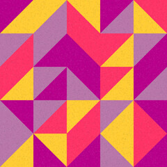 Abstract Geometric Pattern generative computational art illustration