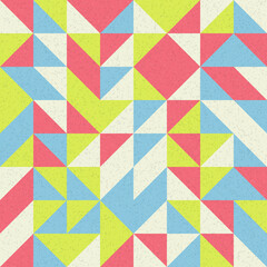 Abstract Geometric Pattern generative computational art illustration