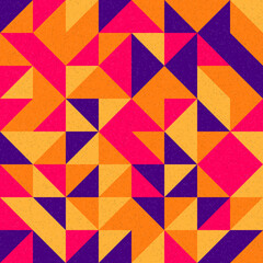 Abstract Geometric Pattern generative computational art illustration