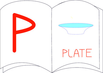 english letter P