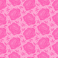  Seamless vector hand drawn pattern with branches, flowers for wallpapers, web page backgrounds,textile