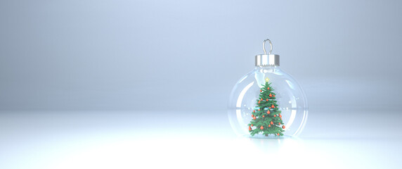 Christmas Tree Snow Globe