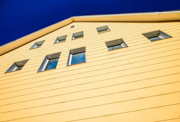 old window at a facade