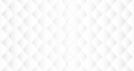Abstract.  Embossed shape white background. light and shadow. copy space .Vector.