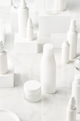 Cosmetic products for skin care routine