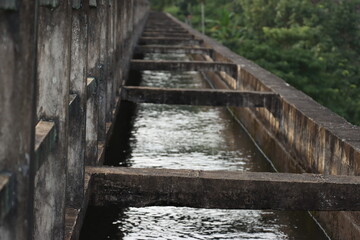 Fototapeta premium old waterfall's bridge