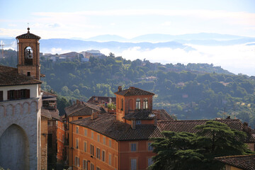 View from the hill of Perugia, Italy