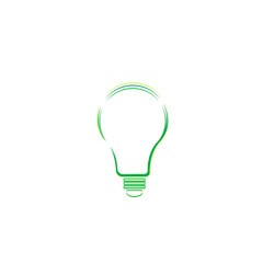 environment energy eco bulb illustration
