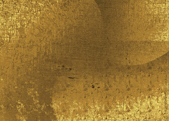 Golden abstract  decorative paper texture  background  for  artwork  - Illustration