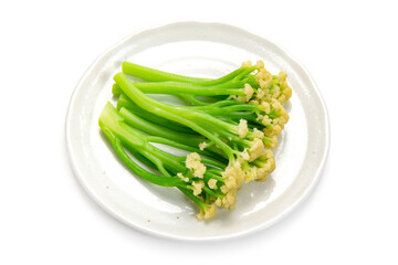 茹でたスティックカリフラワー