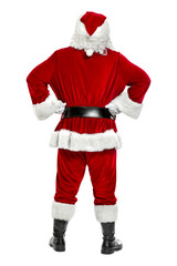 Santa claus on a white background