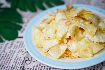 deep fried durian home made processed fruit