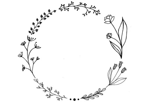 Blumenrahmen