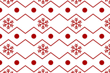 Christmas Pattern Vector Illustration, Christmas Decorations, Christmas Ornaments, Snowflakes,