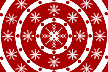 Christmas Pattern Vector Illustration, Christmas Decorations, Christmas Ornaments, Snowflakes,