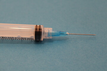 injection syringe for cure and incubation