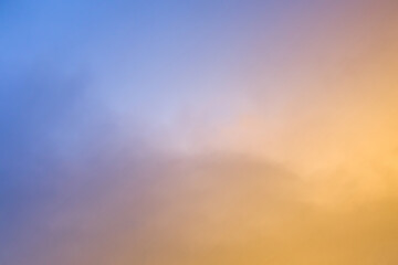 background of an abstract cloudscape sky at sunset