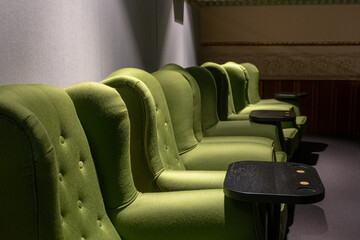 Luxury cinema seats