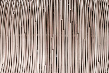 nature background of brown handicraft weave texture rattan surfac