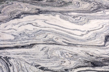Volcano White - natural polished granite stone slab, texture for perfect interior, background or other design project.