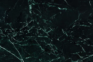 Deurstickers Imperial Green - gepolijste natuurlijke donkere marmeren stenen plaat, textuur voor interieur, achtergrond of ander ontwerpproject. © Dmytro Synelnychenko