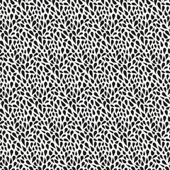 Abstract geometric background. Seamless monochrome pattern, drops.